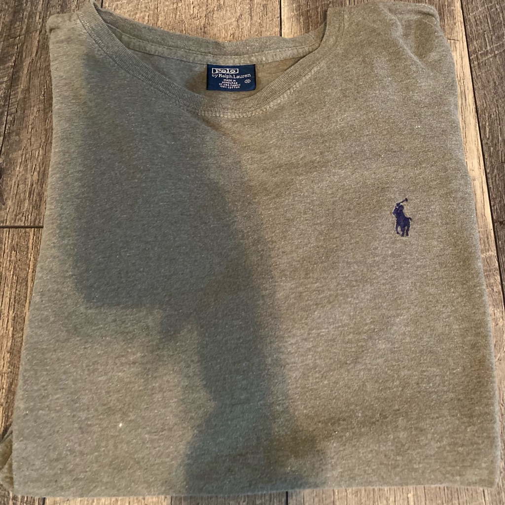 Dark Green Mens Polo